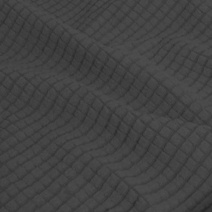 Easy-Going Couch Cover, Stretch Loveseat Cover with 2 Cushion Covers, Washable Spandex Jacquard Fabric, Elastic Furniture Protector for Pets, Kid (Medium, Dark Gray) - Image 5