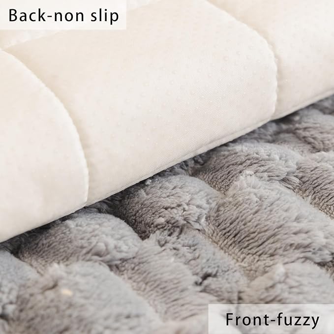 Plush Pet Sofa Covers Dogs Washable Non slip Couch Protector Cushion Cover | Dog friendly scratch-proof sofa protector fits I-shape armchair,loveseat,recliner,sectional couch pads - Image 5