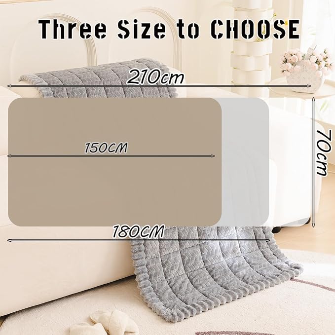 Mitid Sofa Cover Fuzzy Couch Cover for Pet, Couch Covers for Dogs Pets Mat | Washable Non-Slip Sofa Slipcover Cushion Protector Pets Friendly Mat, Dog Couch Cover, Square Couch Covers for Dogs Non Skid - Image 4