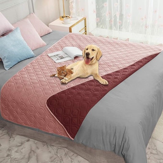 Ameritex Waterproof Dog Bed Cover Pet Blanket for Furniture Bed Couch Sofa Reversible by Ameritex