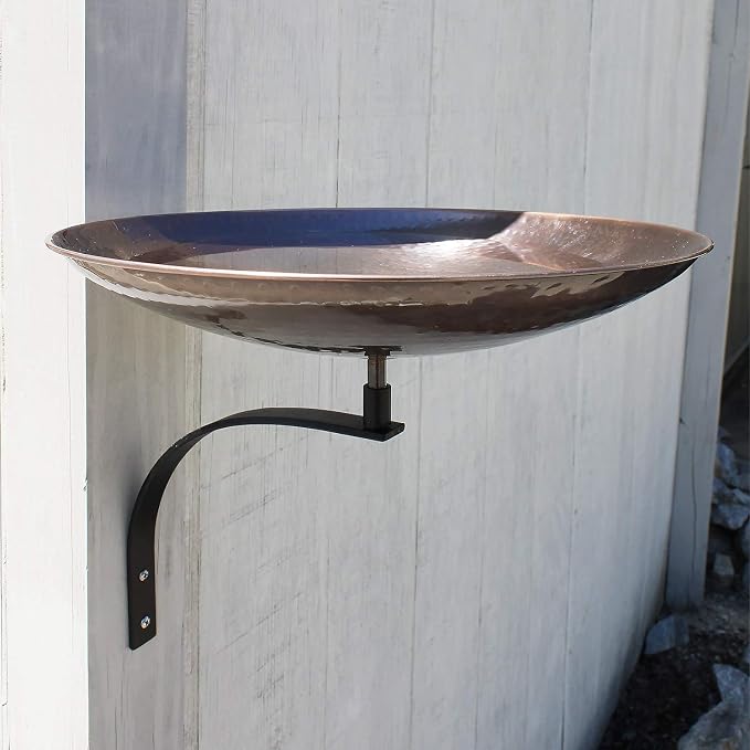 Achla Designs Burnt Copper Birdbath Bowl - Image 8