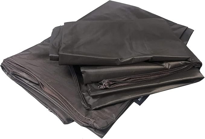 Waterproof Water Resistant Internal Inner Dog Cat Bed Pillow Zipper Cover Liner Case (55X47X4 INCHES (2PACK)) by Unknown
