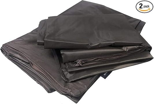 Waterproof Water Resistant Internal Inner Dog Cat Bed Pillow Zipper Cover Liner Case (55X37X4 INCHES (2PACK)) by Unknown