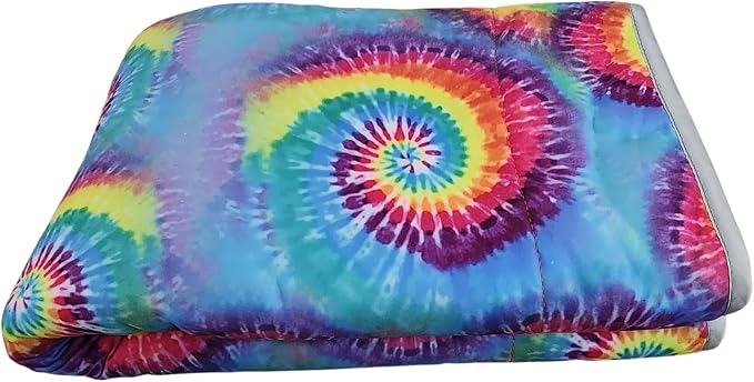 Tater Pets Guinea Pig Fleece Cage Liner - Tidy Mat - Lap Pad - Corner Pad - Absorbent - Machine Washable - for Guinea Pigs and Hedgehogs (Tie Dye, 1x2 C&C (14"x 28")) - Image 3