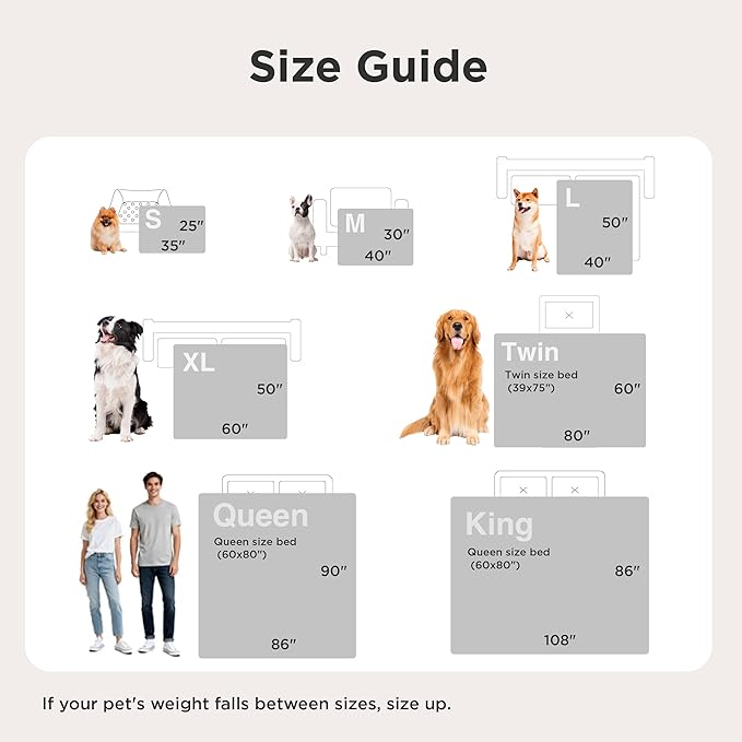 Bedsure ComfyFleece™ Waterproof Dog Blankets for Small Dogs,25x35 Cream | Soft Plush Puppy Cat Blanket, Washable Corduroy Fleece,Cozy Calming Reversible Furniture Protector Indoor for Pet Kitten - Image 4