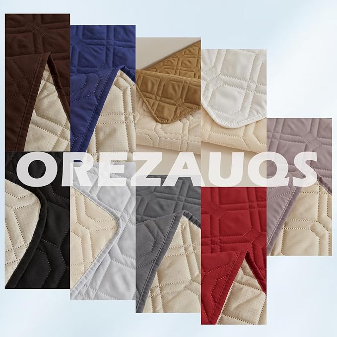 Waterproof Blanket Dog Bed Cover Non Slip Large Sofa Cover Dog Blanket for Couch Protection Pet Blanket for Furniture Bed Couch Sofa Reversible (Brown,170 * 210cm) - Image 7