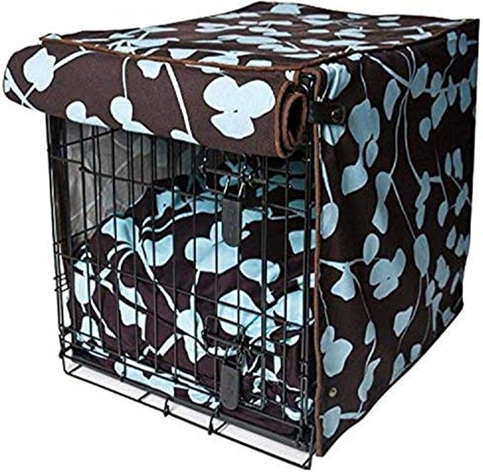Molly Mutt Your Hand in Mine Dog Crate Cover, 100% Cotton Canvas Cover with 2 Roll-Up Panels, Ideal for Dog or Cat Crate, Durable, Washable, and Free of Harmful Chemicals, 30" x 21" x 24" - Image 4