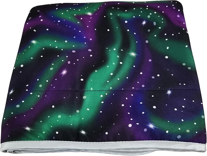 Tater Pets Guinea Pig Fleece Cage Liner - Tidy Mat - Lap Pad - Corner Pad - Absorbent - Machine Washable - for Guinea Pigs and Hedgehogs (Northern Lights, 30"x18") - Image 3