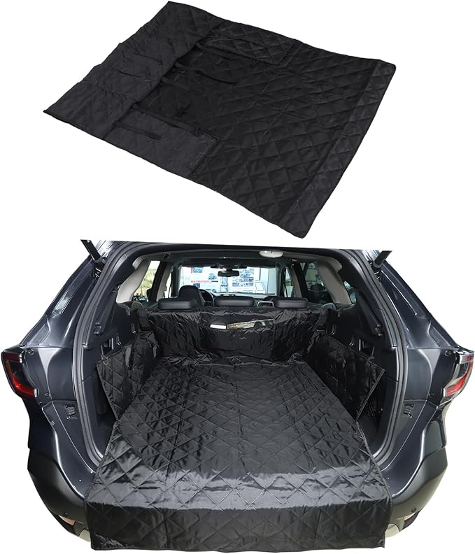 HAPPYHORSE Pet Dog Trunk Cargo Liner Compatible with Subaru Outback 2020-2025，Cargo Cover Waterproof and Non-Slip Dog seat Cover Cargo Liner Area Protector Cover (Subaru Outback 2020-2025 (A)) - Image 9