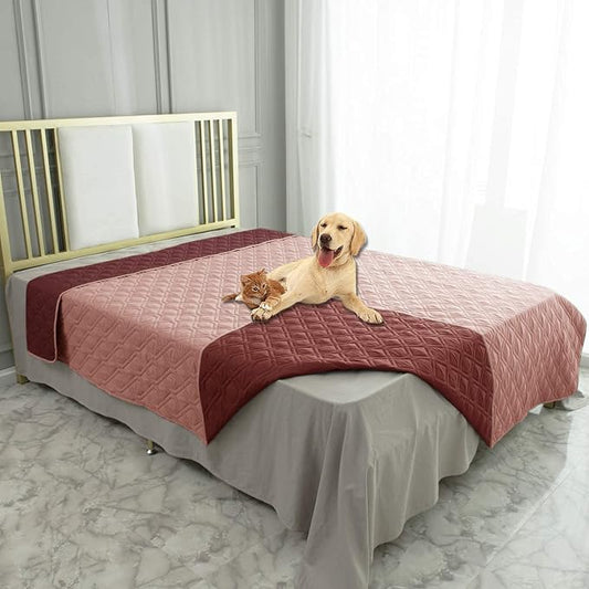 Ameritex Waterproof Dog Bed Cover Pet Blanket for Furniture Bed Couch Sofa Reversible by Ameritex