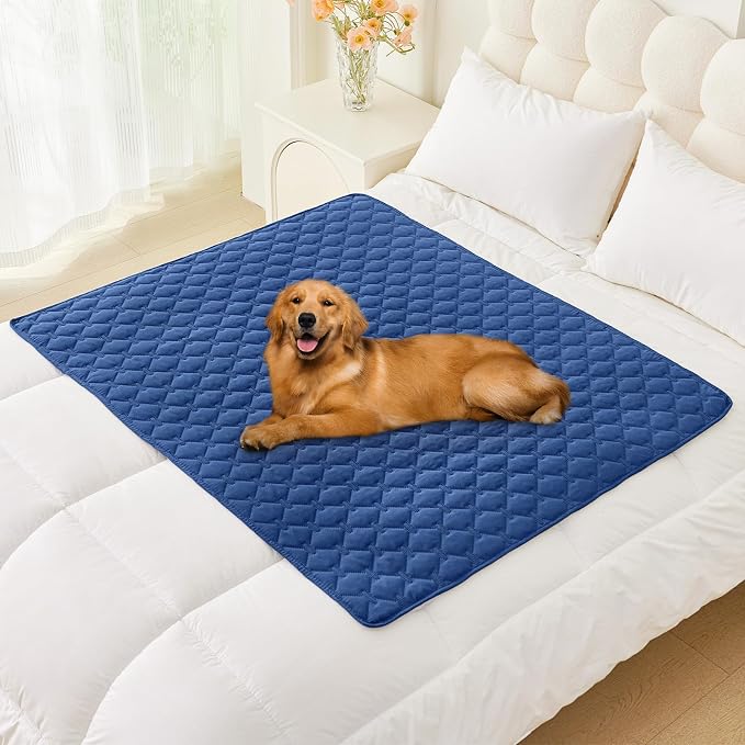 Smiry Waterproof Dog Bed Cover Blanket, Reversible Pet Blanket | Soft Reversible, Washable Leakproof Cats Dogs Couch Cover for Sofa, Couch, Furniture (40x50 Inch) by Smiry