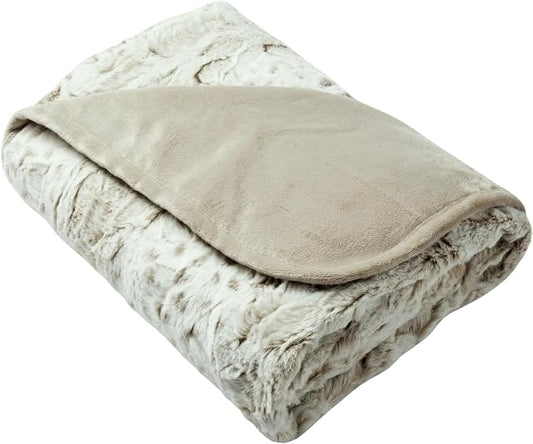 Waterproof Dog Blanket for Cats & Dogs, Washable Couch Cover, Reversible Furniture Protector Blanket, Large Soft Sherpa Fleece, Couch Protector, Pet Throw Blankets, 60" x 70" by ArleeHomeFashions