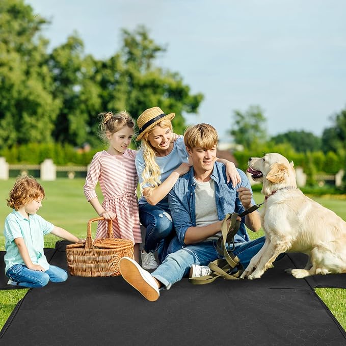 Mancro Dog Car Seat Cover for Back Seat, 2025 Upgraded 600D Heavy Duty Waterproof & Scratch-Resistant Dog Hammock for Car, Back Seat Pet Cover for Dogs with Sedan, and SUVs, Standard, Paw Prints