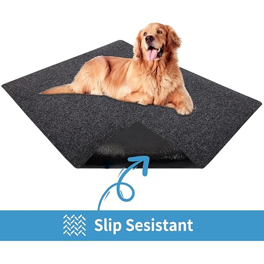 Kennel Pad Dog Crate Mat Liner, 42" x 28" - 1 Pack | Waterproof, Non-Slip, Washable Puppy Pee Pad for Kennel Training - Under Pet Cage to Protect Floors, Thin Cut to Fit Design - Image 4
