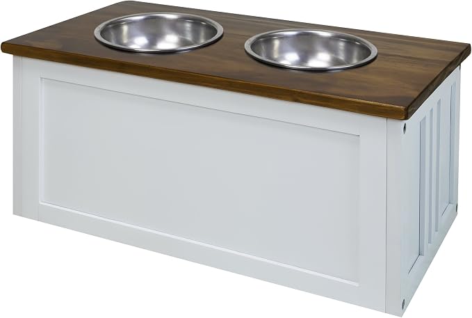 Casual Home Pet Feeder Storage Stand for Dogs - Medium to Large Breeds by CasualHome