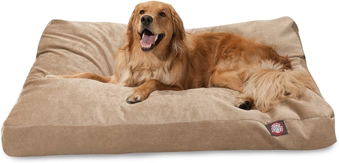 Majestic Pet Villa Rectangle Dog Bed Washable – Non Slip Comfy Pet Bed – Crate Bed with Removable Washable Cover – Kennel Bed for Sleeping, Polyester Fiber, Medium, Marine - Image 5
