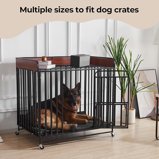 Chew Proof Indestructible Dog Crate Pad,Medium (22"x35") | Durable,for Aggressive Chewers,Tough,chew resistant, non chewable,Machine Washable & Waterproof,Indoor Outdoor - Image 6