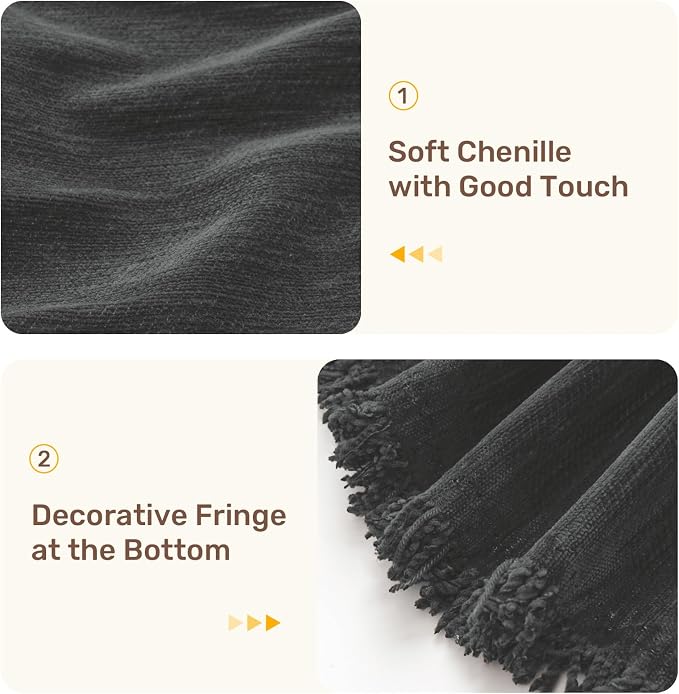 2 Pieces Sectional Couch Covers L Shaped Cover XL Charcoal Gray | Thick Washable Fabric for L Shaped Sectional Sofa, Anti-Pet Hair, Stain & Wear Resistant, Easy Care & Installation - Image 7