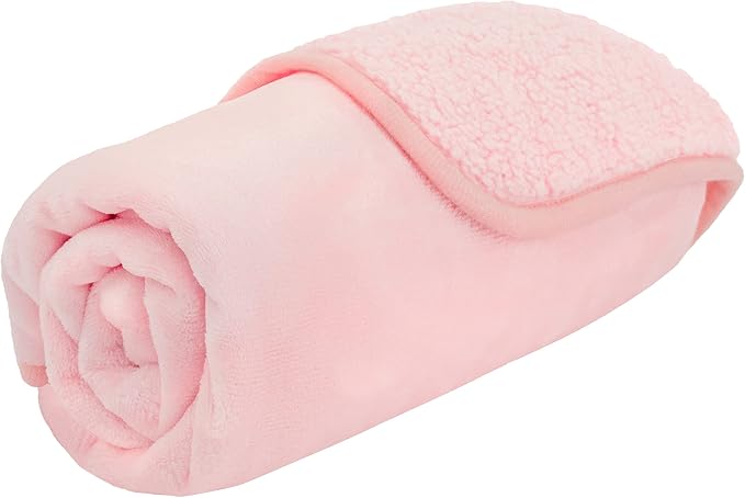PetAmi Premium Waterproof Dog Blanket for Small Medium Dogs, Reversible Sherpa & Flannel Fleece, Leakproof Pet Throw for Couch Protection, Soft Plush Furniture Protector for Cats, Washable, 24x32 Pink - Image 7