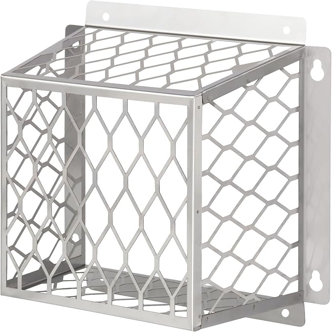Dryer Vent Bird Guard,Dryer Vent Cover Outside for 3-4 inch Vent Hoods | Universal Outdoor Bird Guard for Dryer Vent & Bathroom Exhaust,Stainless Steel Bird Cage 7"Lx7"Wx5"H,Prevent Bird From Enter by JIANBENKJ