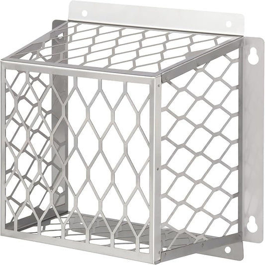 Dryer Vent Bird Guard,Dryer Vent Cover Outside for 3-4 inch Vent Hoods | Universal Outdoor Bird Guard for Dryer Vent & Bathroom Exhaust,Stainless Steel Bird Cage 7"Lx7"Wx5"H,Prevent Bird From Enter by JIANBENKJ