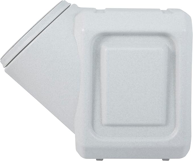 Vittles Vault Traditional Pet Food Storage Container For Dog Kibbles/Bird Seed/Oatmeal/Rice/Flour/Cereal, BPA Free Plastic, Sealed Airtight For Cat Food, Up To 40 lb, Made in USA, With Scoop, Gray - Image 3