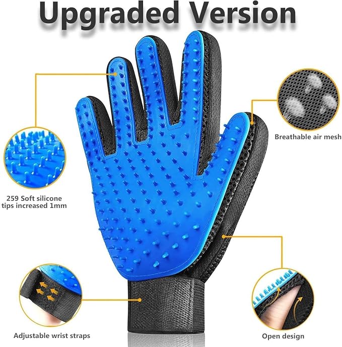Washable Dog Pee Pads with Free Grooming Gloves,Non Slip Dog Mats with Great Urine Absorption,Reusable Puppy Pee Pads for Whelping,Potty,Training,Playpen - Image 6