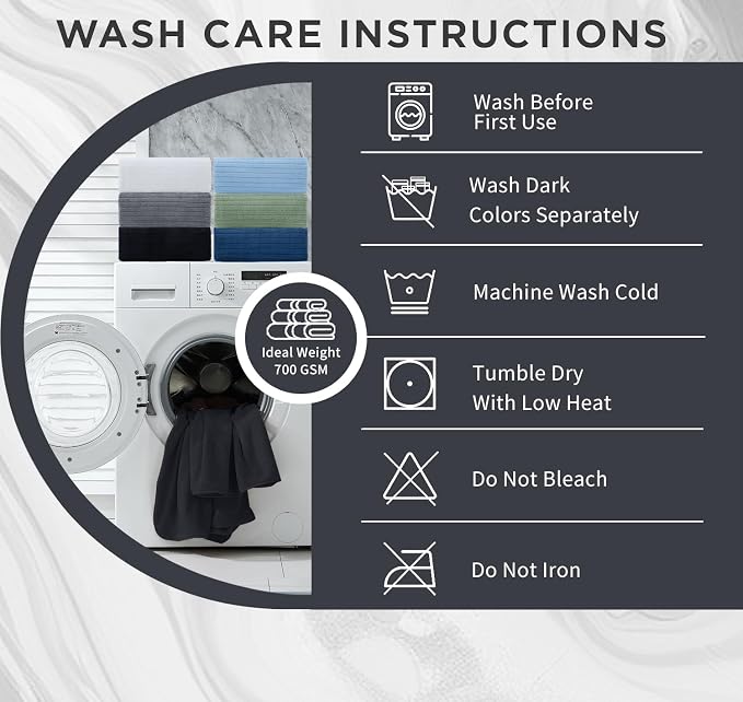 Extra Large Bath Sheet Set of 4,Ultra Soft Fluffy Towel,35”x 70”Oversized Bath Towel Set,Premium Microfiber Bathroom Towel Set Highly Absorbent Quick Dry Shower Towel for Bathroom,Hotel,Spa (Black) - Image 6