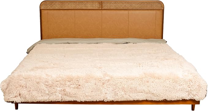 Waterproof Dog Bed Cover, Dog Pad Soft Plush Pet Blanket with Anti-Slip Back for Bed Couch Sofa, Furniture Protector for Small, Medium and Large Dogs and Cats (Beige, 82"x102") - Image 4
