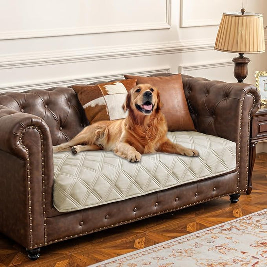 Ameritex Waterproof Dog Bed Cover Pet Blanket with Anti-Slip Back for Furniture Bed Couch Sofa by Ameritex