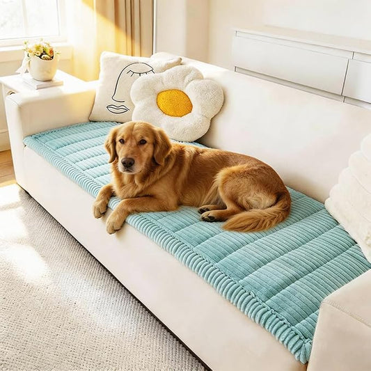 Awjcsv Couch Covers for Dogs Washable, Non Slip Sofa Protector Pet Friendly | Thick, Soft Furniture Cover, Against Pets Hair & Scratch, Fits Leather and Fabric Couches, 27.6" X 82.7" by Awjcsv