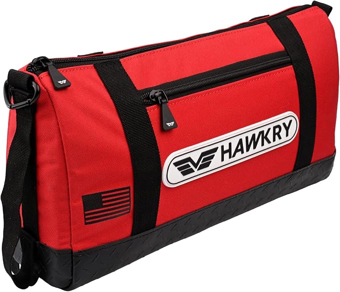 HAWKRY Oxford Waterproof Tool Bag – Small Tool Bag and Tool Pouch, Fishing Bag, Travel Pouch, Compact, Durable Small Travel Bag, Multipurpose Tool Bags for Men for Work, Fishing and Travel by HAWKRY