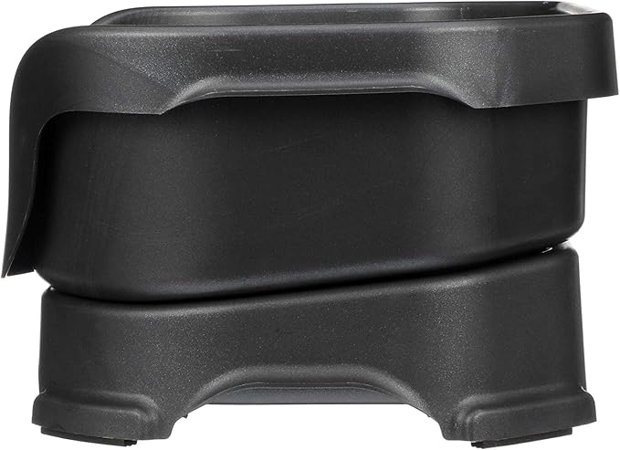 Neater Pet Brands Neater Feeder Deluxe Mess Proof Dog Bowls Elevated for Small Dogs Under 19 lbs, Made in USA, No Spill Raised Dog Food Bowl Stand Feeding Station, Food and Water Bowl Set, Black - Image 9