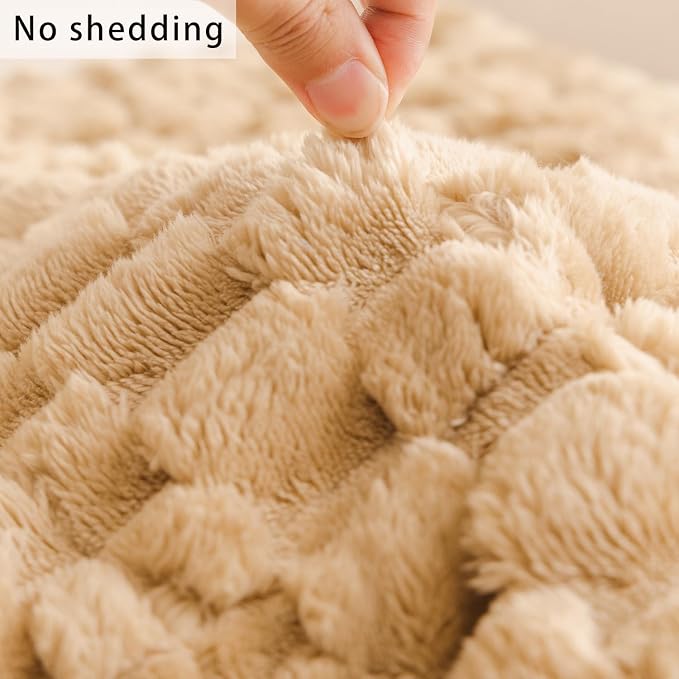 Plush Pet Sofa Covers Dogs Washable Non slip Couch Protector Cushion Cover | Dog friendly scratch-proof sofa protector fits I-shape armchair,loveseat,recliner,sectional couch pads - Image 3