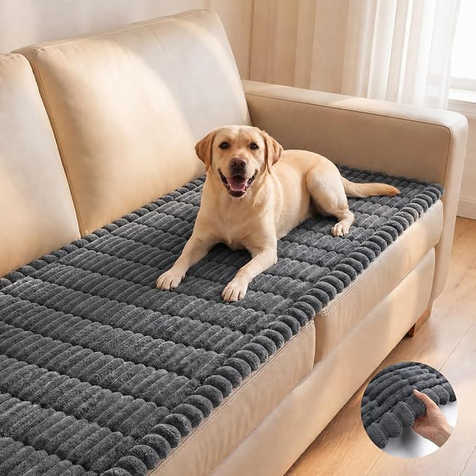 Songrey Couch Cover for Dogs 27.6" x 59" | Sofa Covers Washable, Couch Protector for Pets, Non-Slip Thick Dog Blanket for Sofa by Unknown