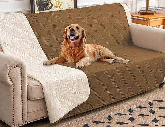 Ameritex Waterproof Dog Bed Cover Pet Blanket with Anti-Slip Back for Furniture Bed Couch Sofa by Ameritex