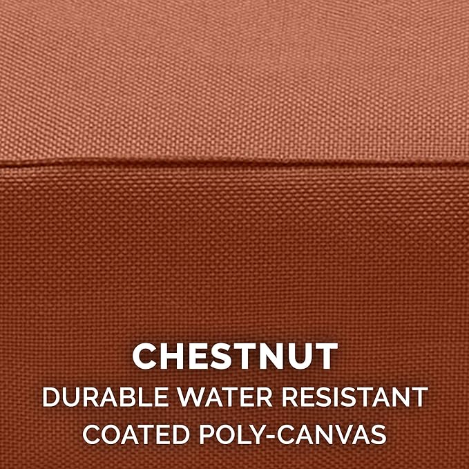 Furhaven Water-Resistant Orthopedic Dog Bed for Large/Medium Dogs w/ Removable Washable Cover, For Dogs Up to 55 lbs - Indoor/Outdoor Logo Print Oxford Polycanvas Mattress - Chestnut, Large - Image 7