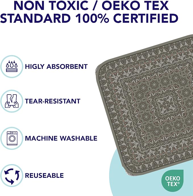 PUPIBOO Washable Pee Pads for Dogs and Cats - Super Absorbent Reusable Puppy Training Pads - 100% Waterproof, Leak-Proof & Non-Slip Whelping Pads for Pet Housebreaking - Image 6