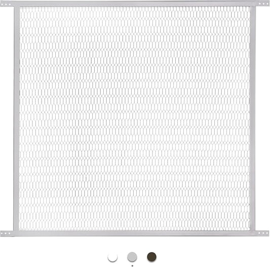 Guardian Steel Pet Grille Rv Screen Door Protector for Dogs Pets Cats Scratch Protector Replacement (Grey, 30 Inch) Screen Door Guard Pet Proof Screen Door by GuardianBuilt