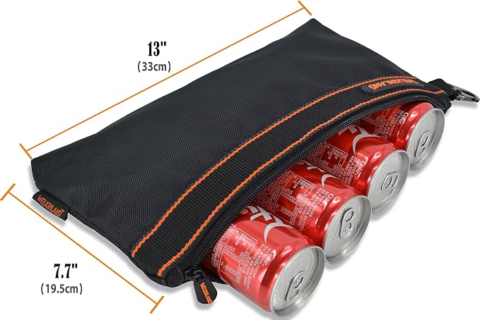 WELKINLAND 4-Packs Small tool pouch, Heavy-Duty Tool pouches, Electrician tools pouch bag, Tools pouches w/clip, Small Zippered tool bag - Image 8
