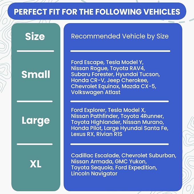 4Knines Split Cargo Liner for SUV – for Dogs & Pets, Heavy-Duty, Waterproof Trunk Mat & Cargo Cover – Fits 60/40 Split Bench & Armrest Pass-Through – Machine Washable, Non-Slip (Extra Large, Black) - Image 7