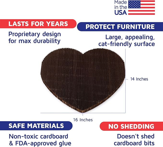 Heart Cat Scratcher by Americat Company - Image 2