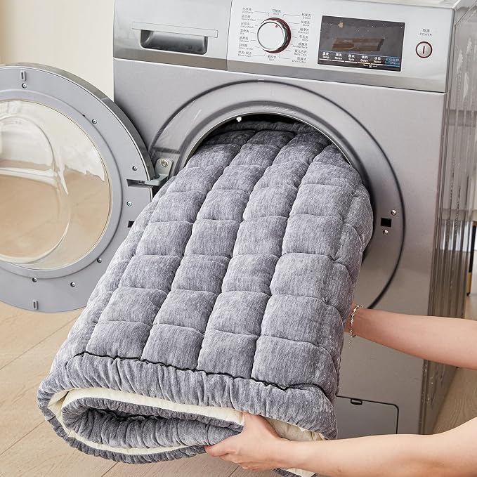 Chenille Couch Cover for Dogs, Quilted Non-Slip Sofa Protector Pad | Soft chenille fabric, PP cotton filling, anti-slip backing, machine washable, for dogs, cats, loveseats and sectional sofas - Image 5