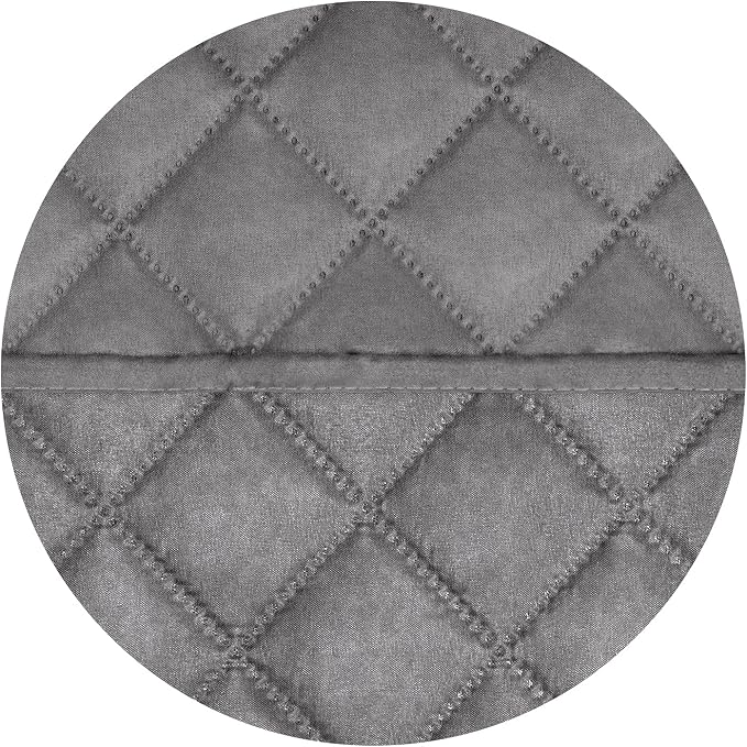 PureFit Reversible Quilted Couch Covers for Dogs Oversized Sofa Cover 78” | Gray/Gray, Water Resistant Couch Protector, Washable Pet Couch Cover with Non Slip and Elastic Straps For Kids - Image 5