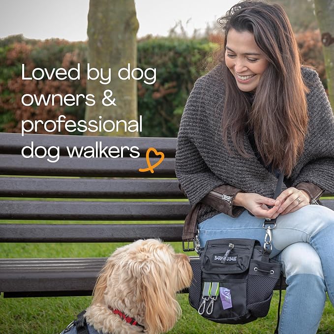 | The Original Dog Walking Bag | As Seen On Dragons’ Den | Lightweight & Practical Design | Carry Dog Toys, Dog Treats, Poop Bags & More With Ease | Extendable Shoulder Strap & Waistband - Image 7