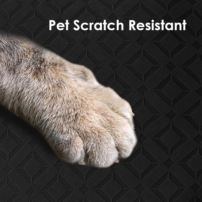Genina Waterproof Couch Cushion Covers for Pets Washable Sofa Seat Covers | Non Slip,Stretch Jacquard Fabric,Pet Hair & Scratch Protection,Easy Installation,Furniture Protector,Sofa Cover - Image 5