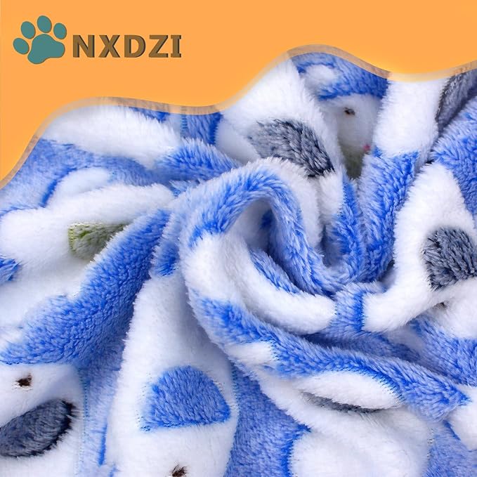 Dog Blankets for Medium Large Dogs Washable, 3 Pack Pet Blanket Washable 41" x 31", Fuzzy Soft Puppy Blanket Throw Cover for Kennel Crate Bed, Blanket for Dogs, Pet Blankets for Dog - Image 4