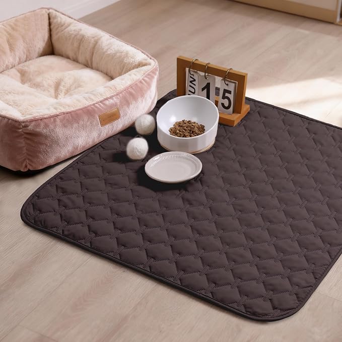 gogobunny 100% Double Sided Waterproof Dog Blanket Soft Pet Bed Cover Reversible Protect Furniture Couch Sofa Car for Puppy Dog Cat (Dark Coffee/Light Coffee, 30x30 Inch (Pack of 1)) - Image 3