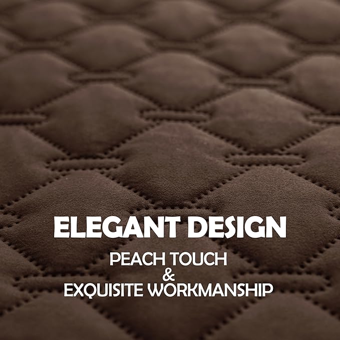gogobunny 3X Stronger Waterproof Pet Blanket, Scratch Proof Furniture Protector for Dogs Cats, Reversible Cover 52x82 Inch, Dark Chocolate - Image 3