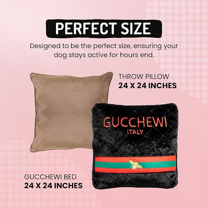 Dog Diggin Designs Parody Cloud 9 Bed Collection | Soft, Stylish, Comfortable, Eye-Catching Design | Machine Washable Removable Cover for Easy Cleaning - Image 4